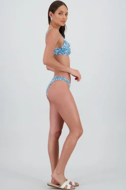 Bikini aro estampado flores