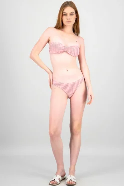 Bikini textura cuadros