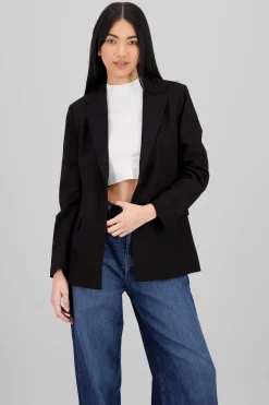 Blazer liso oversize