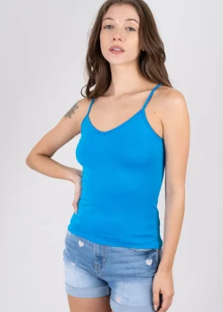 Blusa Ajustada Tirantes