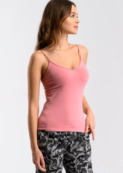 Blusa Ajustada Tirantes