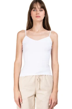 Blusa Ajustada Tirantes