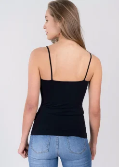 Blusa Ajustada Tirantes