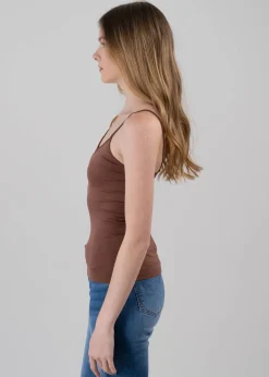 Blusa Ajustada Tirantes