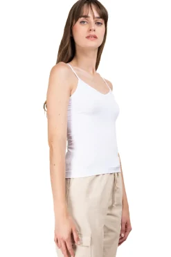 Blusa Ajustada Tirantes