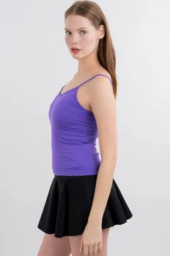 Blusa Ajustada Tirantes