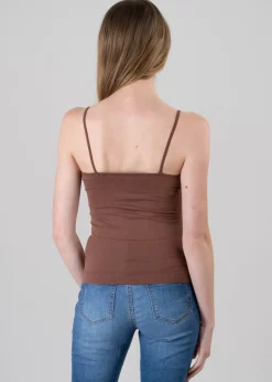 Blusa Ajustada Tirantes