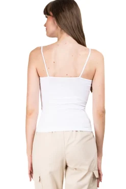 Blusa Ajustada Tirantes