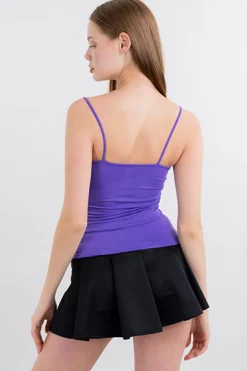 Blusa Ajustada Tirantes