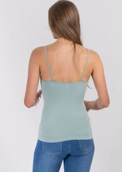 Blusa Ajustada Tirantes