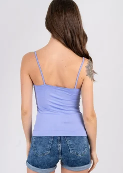 Blusa Ajustada Tirantes