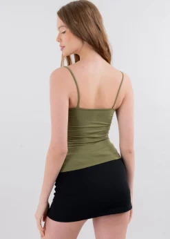 Blusa Ajustada Tirantes