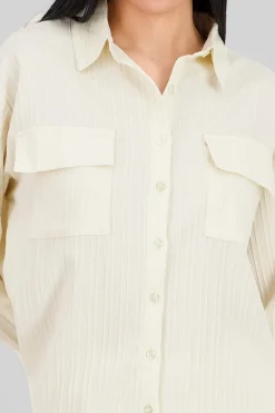 Blusa manga larga ribbed