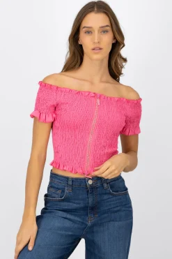 Blusa smog detalle cierre