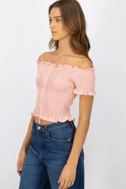 Blusa smog detalle cierre