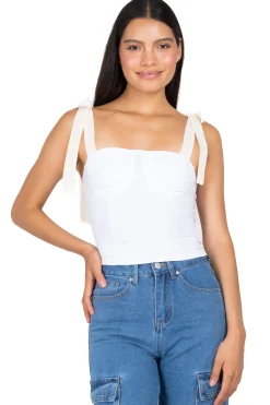 Blusa tirantes cintas