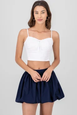 Blusa tirantes detalle escote