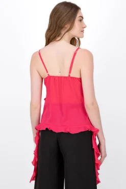 Blusa Tirantes Detalle Olanes