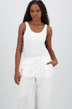 Body liso tirantes escote redondo