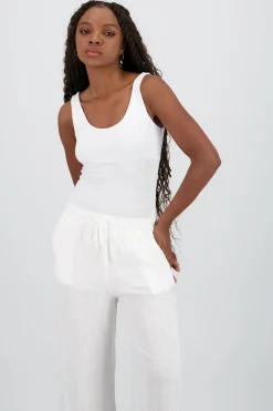 Body liso tirantes escote redondo