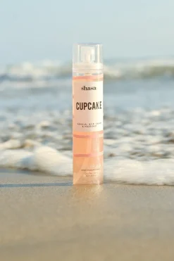 Body Splash Glitter Cupcake