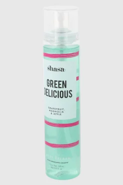 Body Splash Glitter Green Delicious 120 Ml