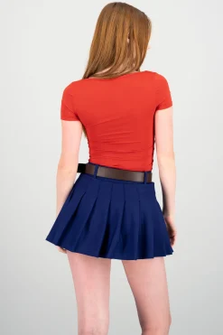 Bodysuit escote cuadrado doble tela