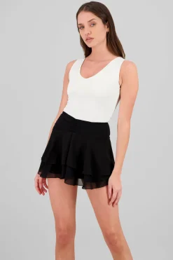 Bodysuit escote V liso Hypsters