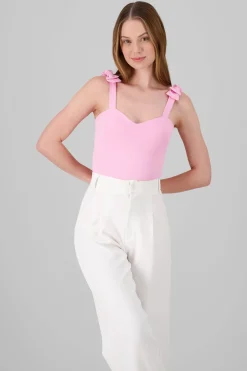 Bodysuit Liso Con Tirante Moños Hypsters