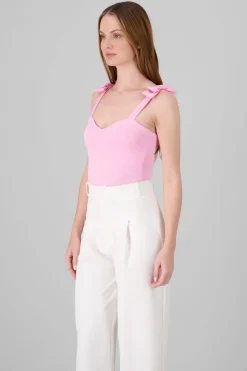 Bodysuit Liso Con Tirante Moños Hypsters