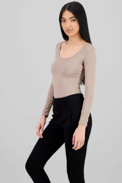 Bodysuit Liso Escote Cuadrado