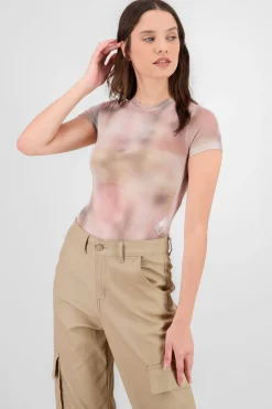 Bodysuit mesh degradado