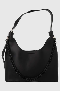 Bolsa baguette cadena monocolor