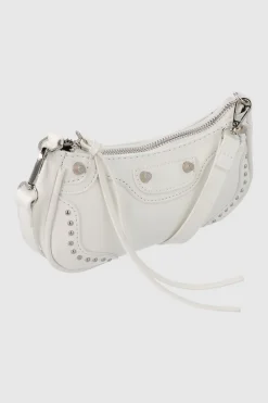 Bolsa baguette hombro studs cadena