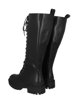 Bota combat larga rodilla