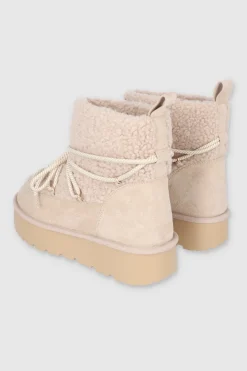 Bota invierno nieve cordón