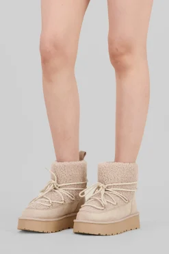 Bota invierno nieve cordón