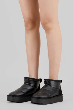 Bota invierno puffy capitonada