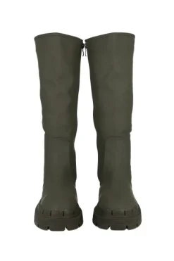 Bota Maxi Efecto Piel