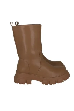 Bota midi bucket suela dentada