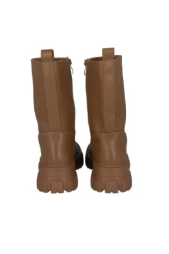 Bota midi bucket suela dentada