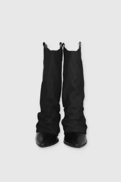 Bota Midi Vaquera Acampanada