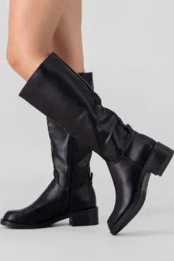 Bota ridding estrudturada sencilla