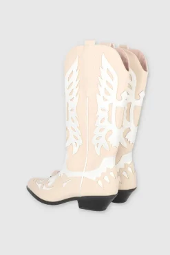 Bota Vaquera Bordado Alas