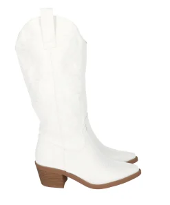 Bota Vaquera Bordados Laterales