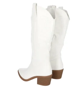 Bota Vaquera Bordados Laterales