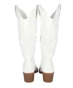 Bota Vaquera Bordados Laterales