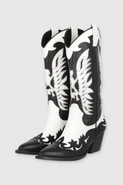 Bota Vaquera Contrastes Diseño Color