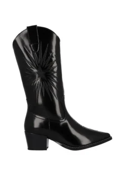 Bota vaquera costura estrella