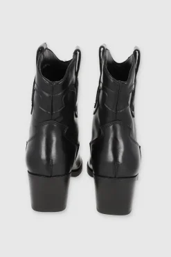 Bota vaquera efecto desgastado